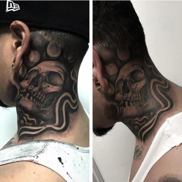 Full Neck Tattoos For Guys Side Neck Tattoos For Men Photos, Download
