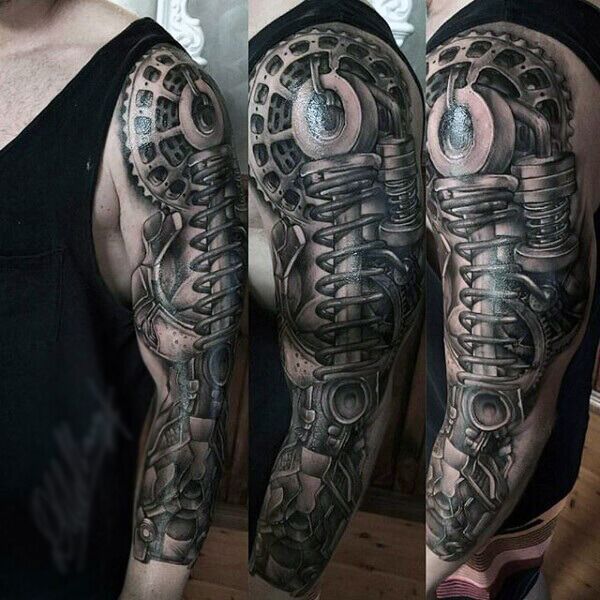 Bionic Man Tattoo