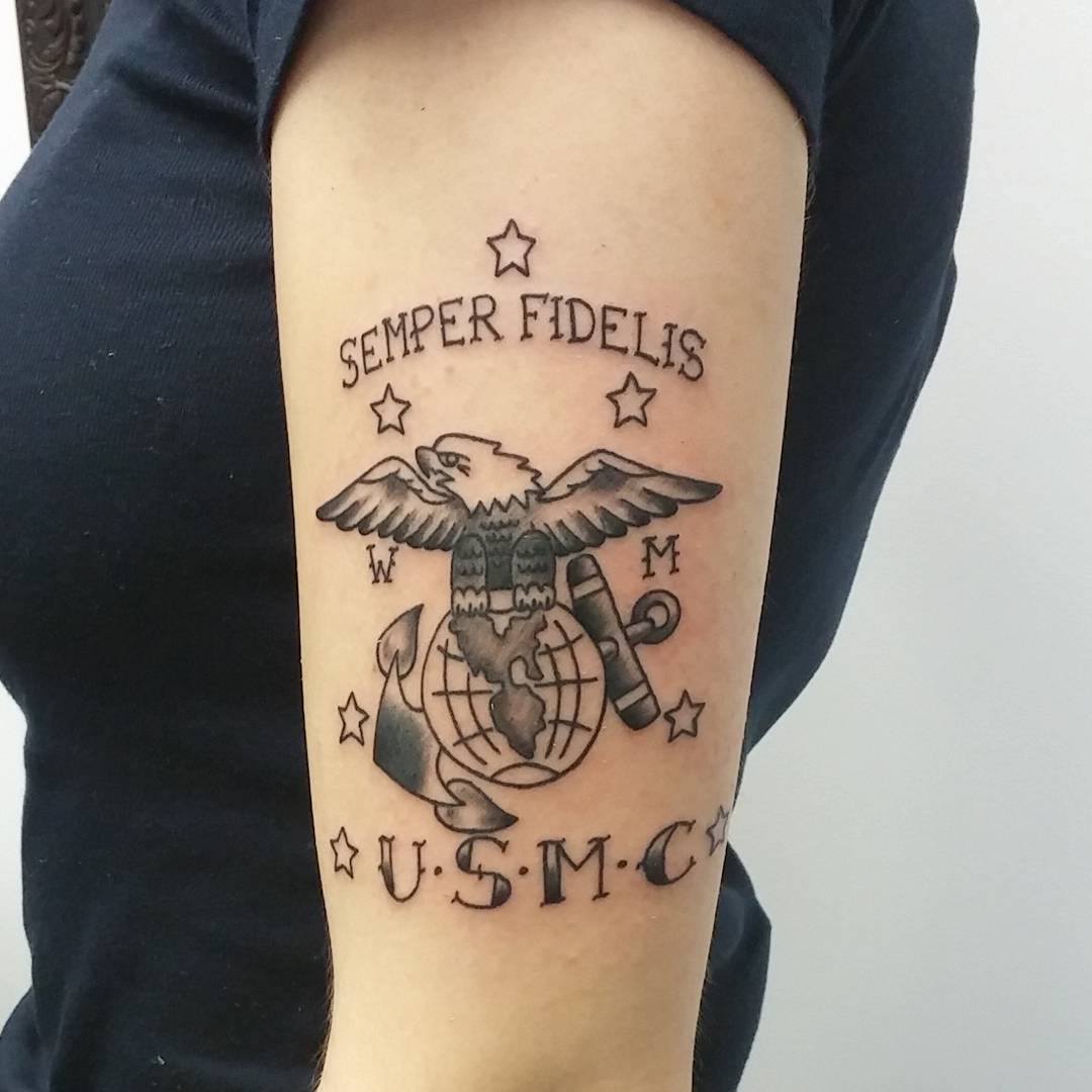 Meet Bonnie Staton | Marine Corps Veteran and Tattoo \u0026 Piercing Shop Owner  - SHOUTOUT HTX, image size:1080x1080