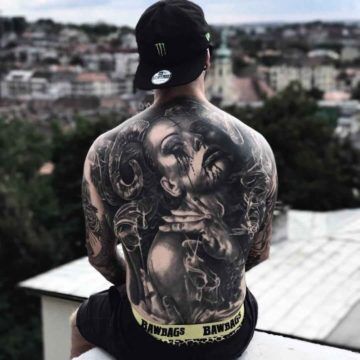 109 Best Back Tattoos for Men | Improb