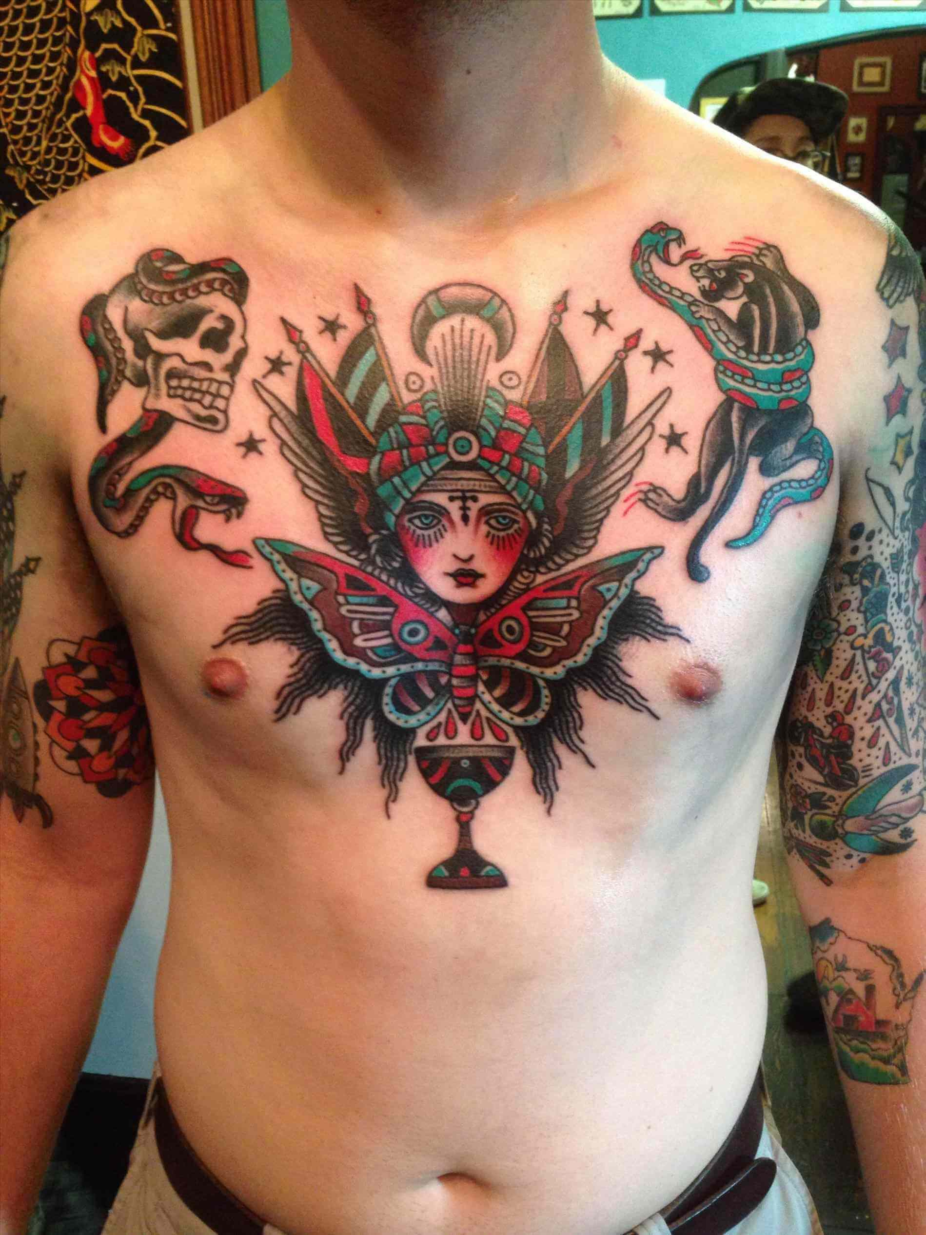 The 100 Best Chest Tattoos for Men | Improb