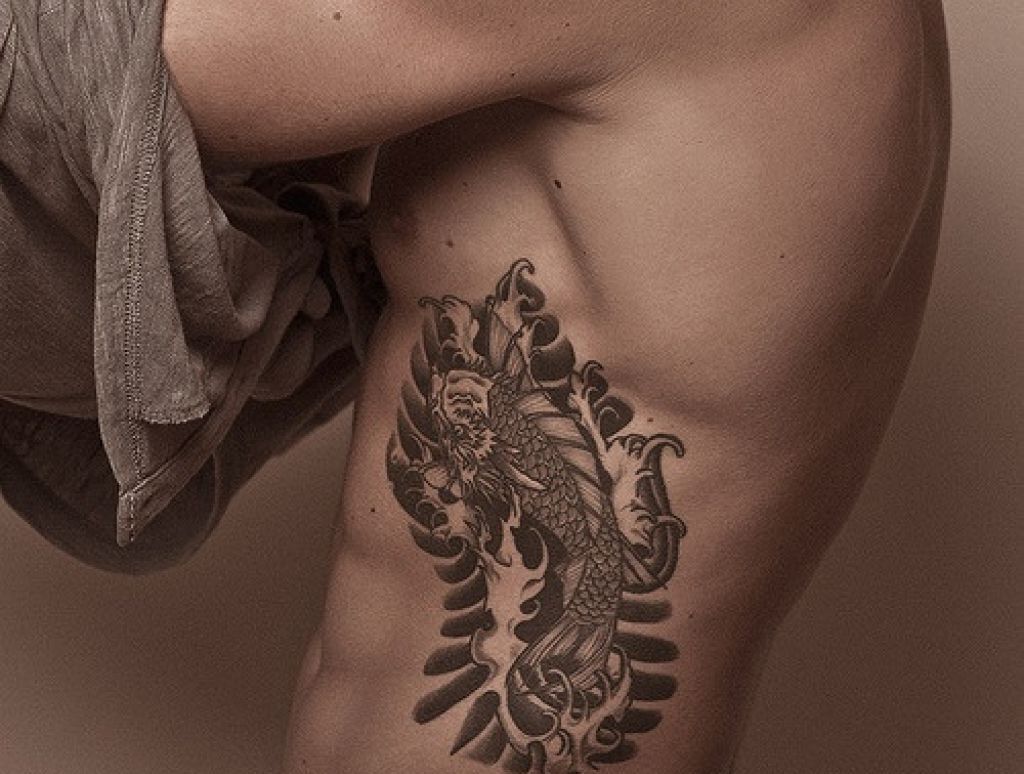 1. Tribal tattoos for men ribs - wide 8