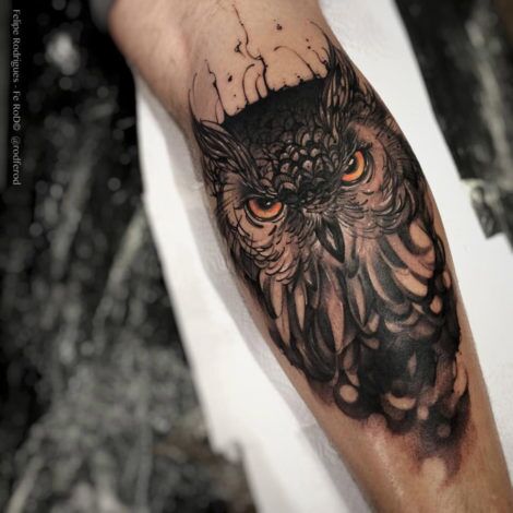 The 100 Best Owl Tattoos for Men | Improb