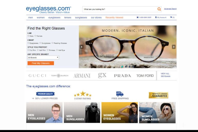 The 8 Best Online Glasses Stores Improb