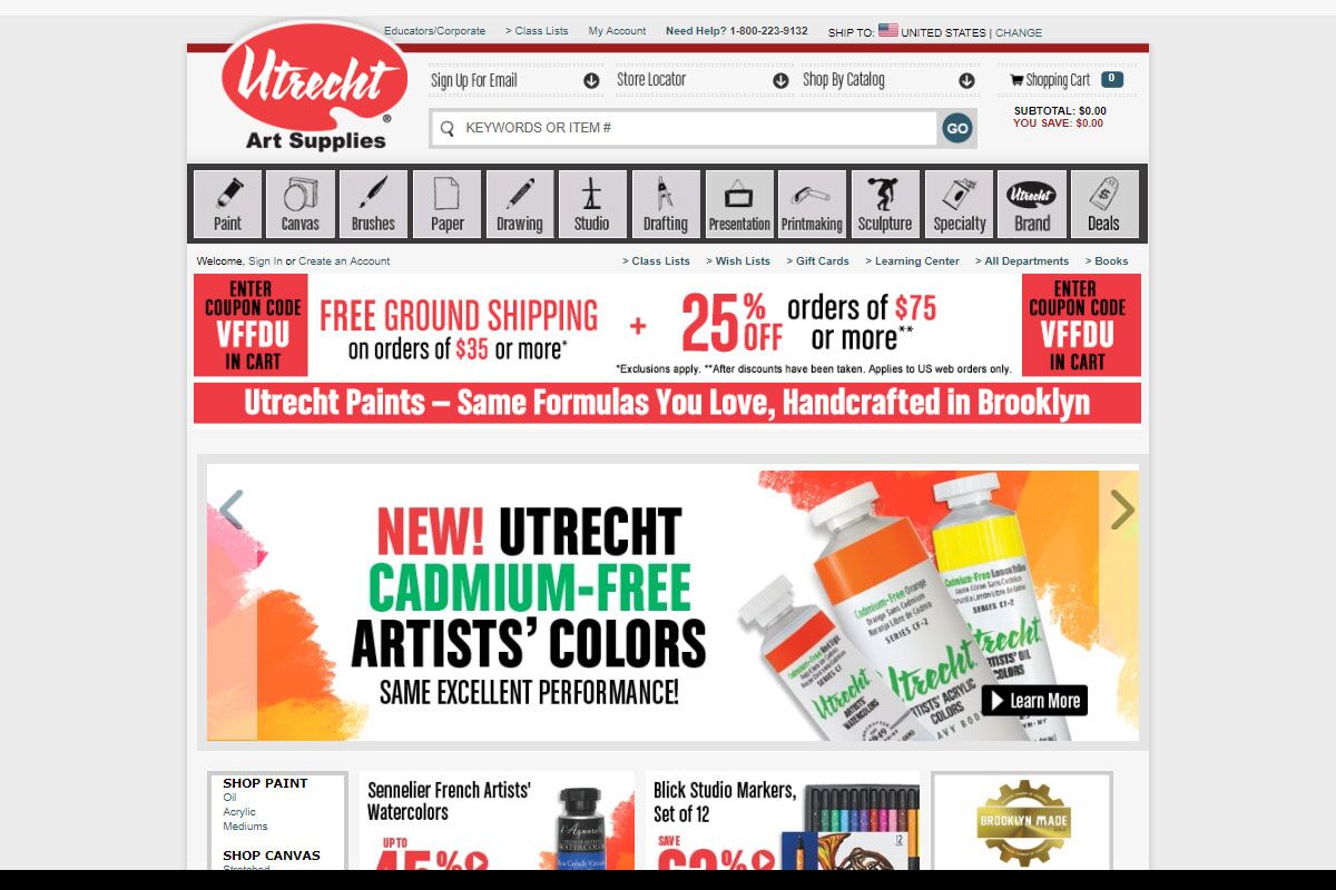 Utrecht Art Supplies