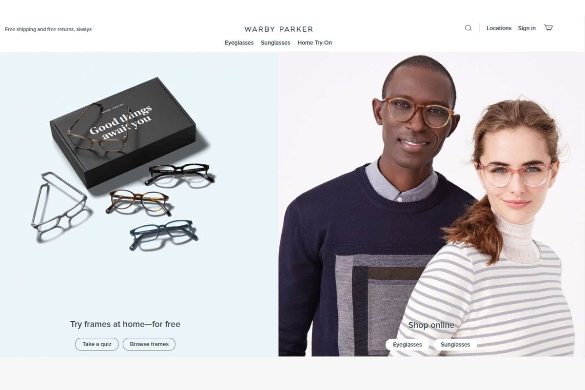 The 8 Best Online Glasses Stores Improb