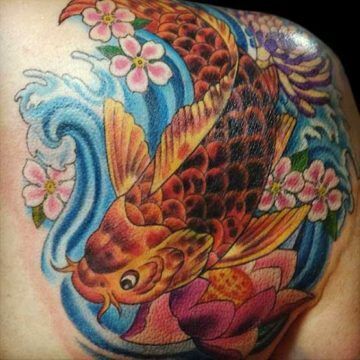 The 75 Best Koi Fish Tattoo Designs for Men | Improb