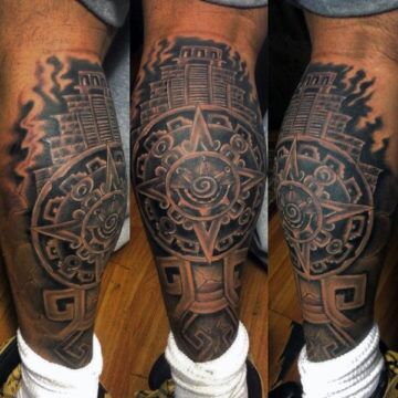 The 85 Best Aztec Tattoos for Men | Improb