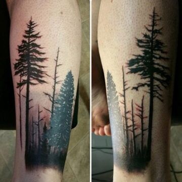 115 Forest Tattoo Designs for Men | Improb