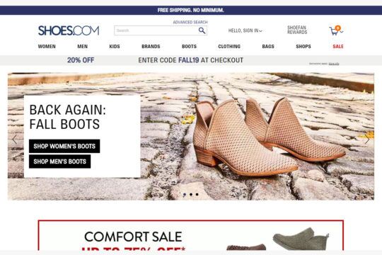 The 10 Best Online Shoe Stores - Improb