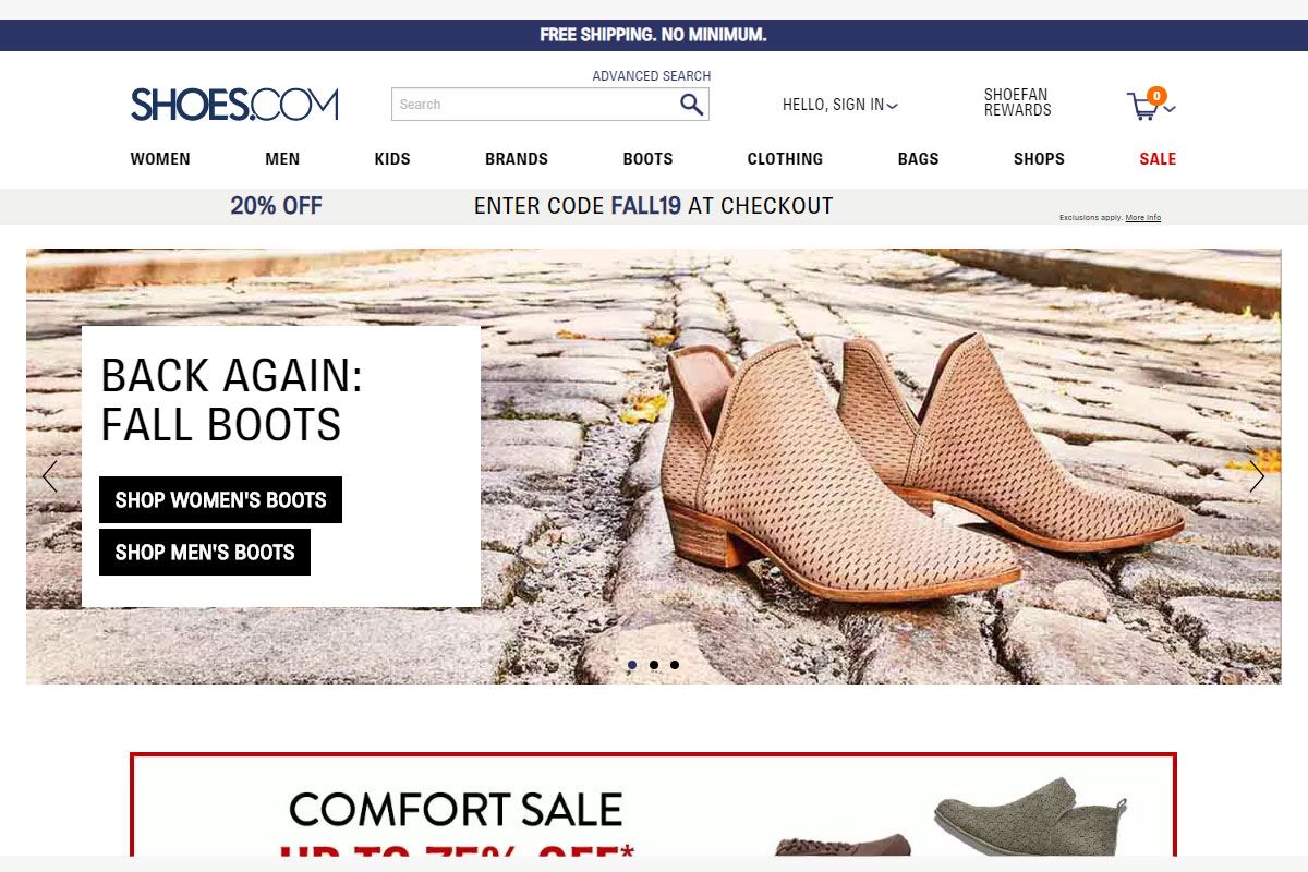 The 10 Best Online Shoe Stores Improb