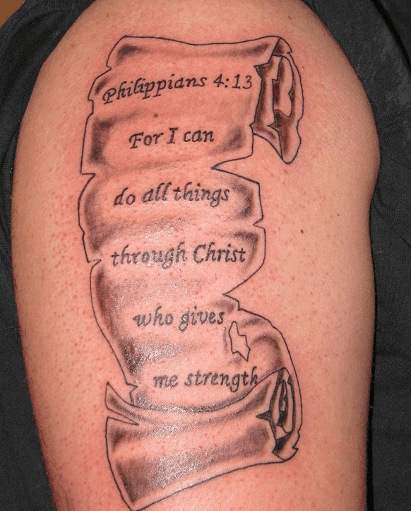 Bible Scripture I got to do a little while ago Appointments Available  📲301-975-7482 #tatted #dmvtattooartist #tattoosbyjune #dmv #... | Instagram