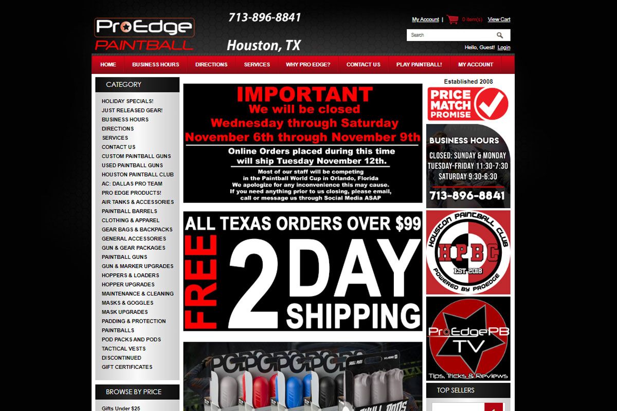 The 10 Best Online Paintball Stores Improb   Pro Edge Paintball Store 