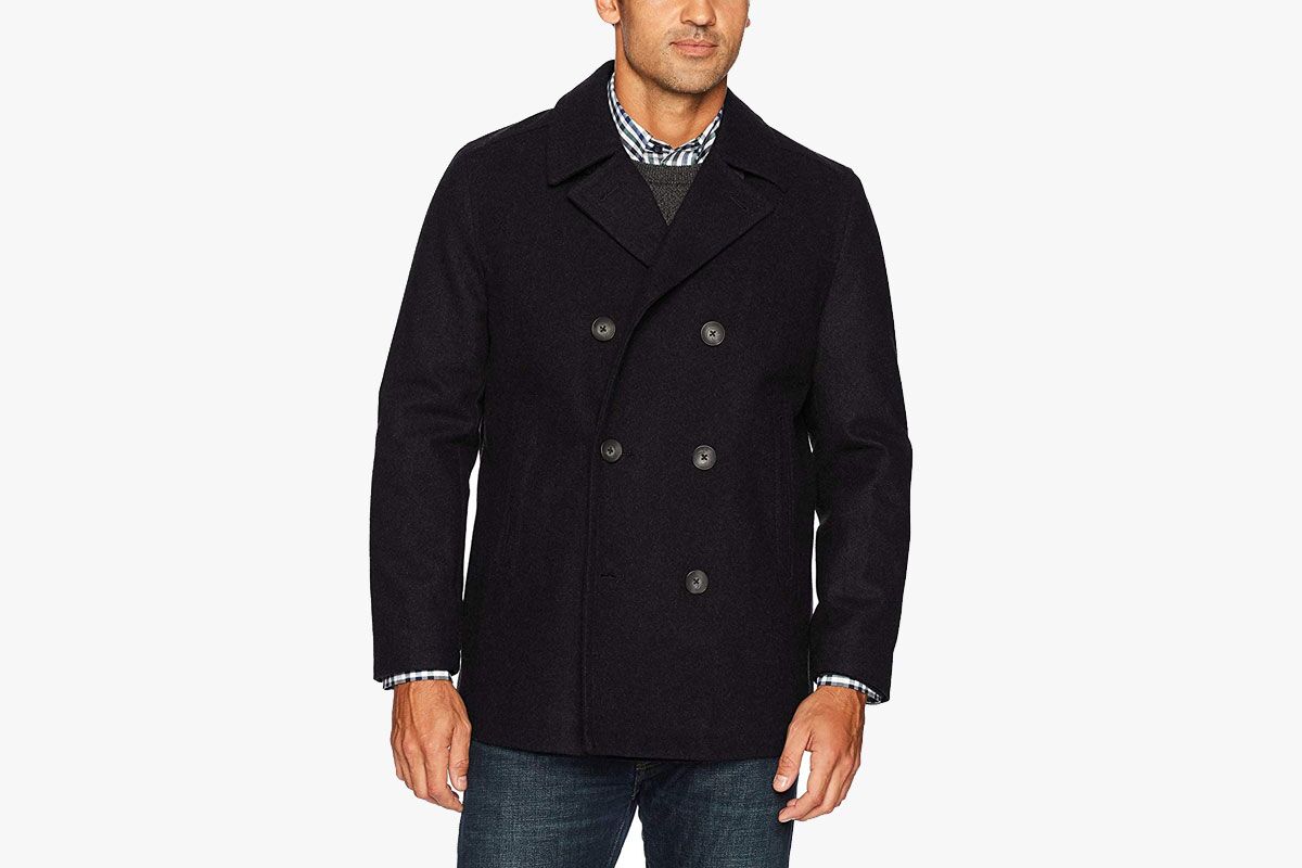 nautica double breasted peacoat